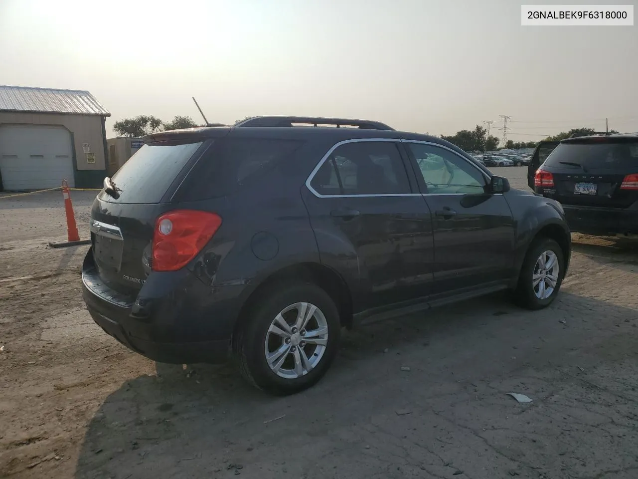 2015 Chevrolet Equinox Lt VIN: 2GNALBEK9F6318000 Lot: 70961854