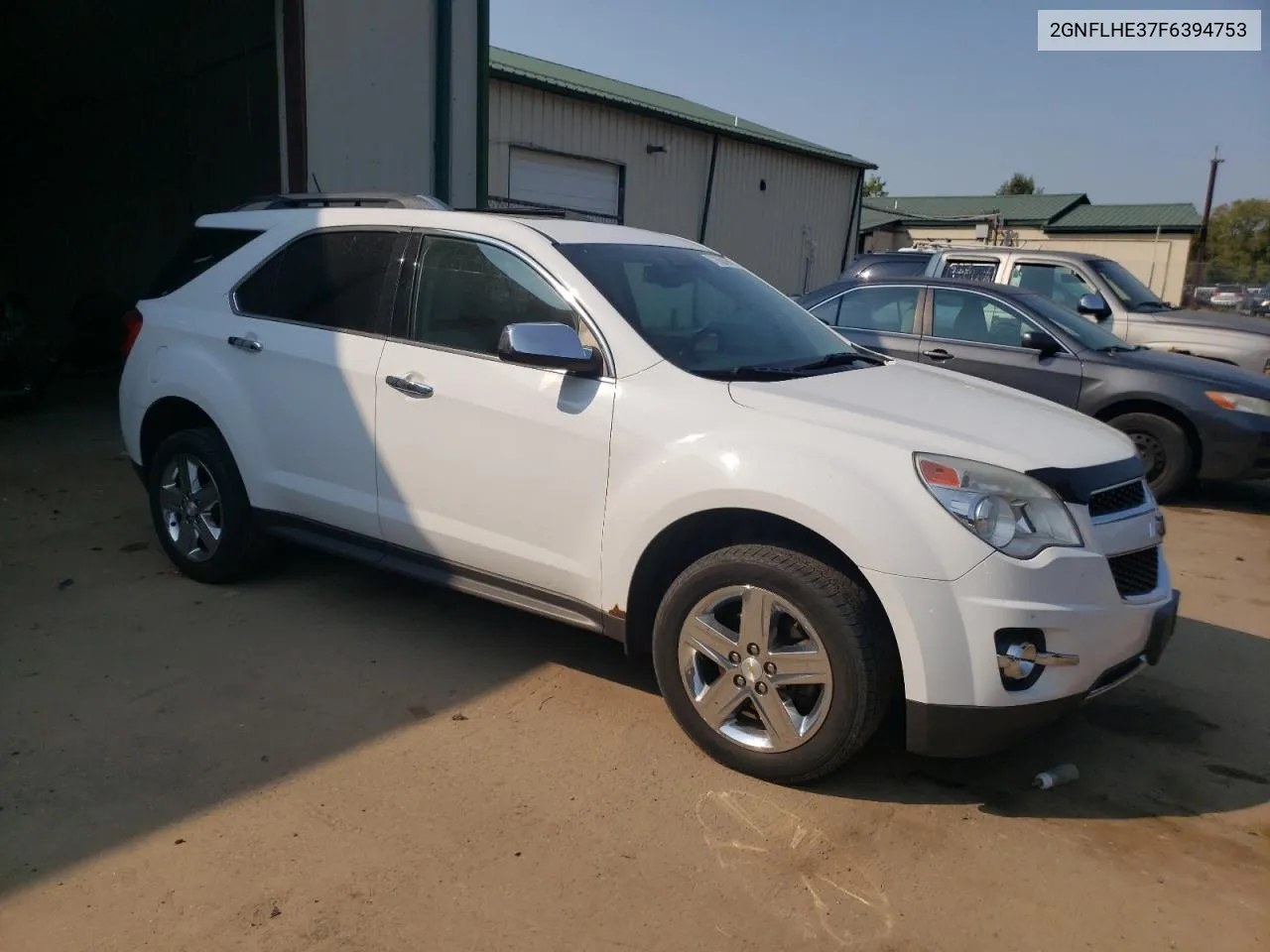 2015 Chevrolet Equinox Ltz VIN: 2GNFLHE37F6394753 Lot: 71056194