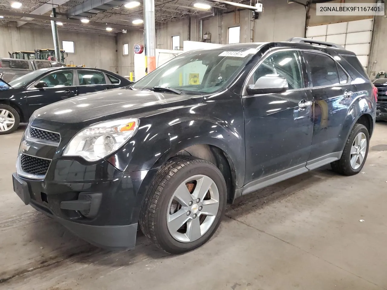 2015 Chevrolet Equinox Lt VIN: 2GNALBEK9F1167401 Lot: 71141974