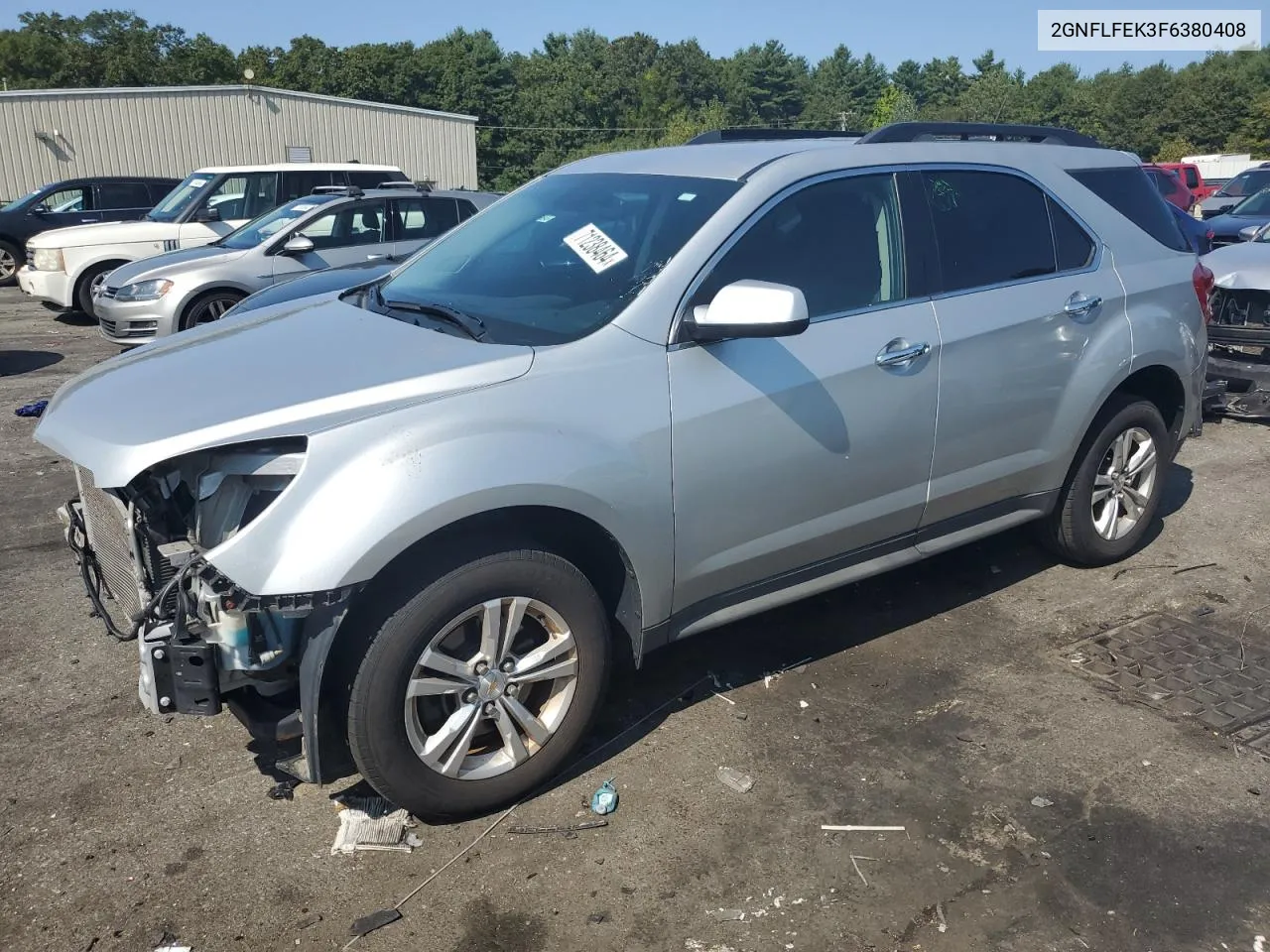 2015 Chevrolet Equinox Lt VIN: 2GNFLFEK3F6380408 Lot: 71238464