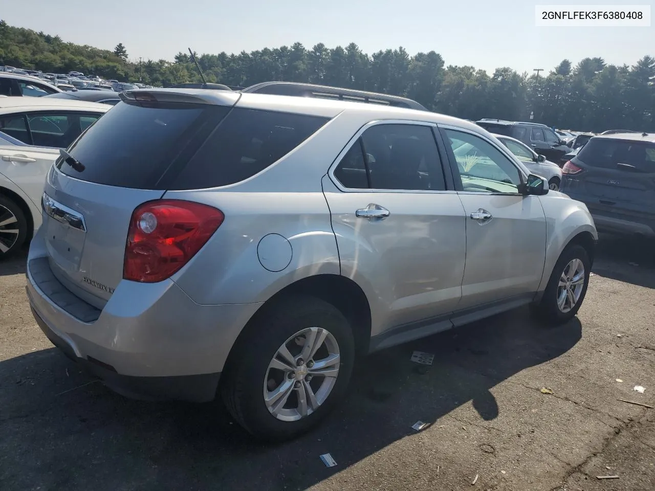 2015 Chevrolet Equinox Lt VIN: 2GNFLFEK3F6380408 Lot: 71238464