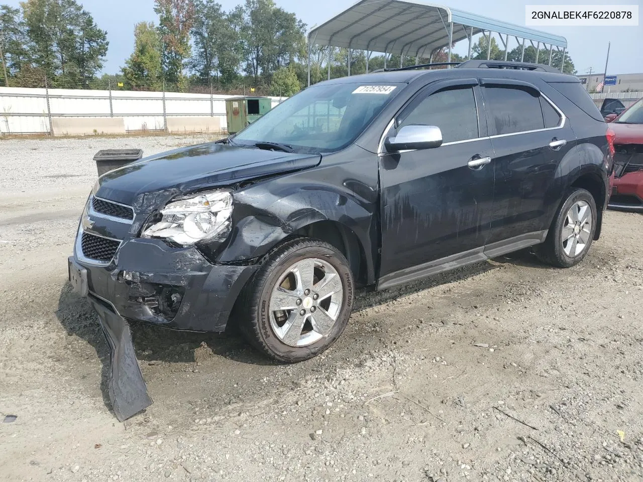 2GNALBEK4F6220878 2015 Chevrolet Equinox Lt