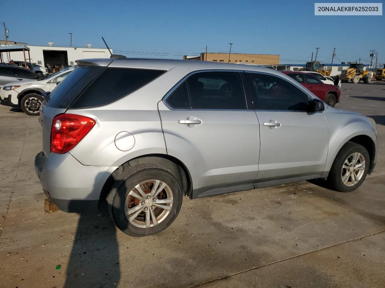 2015 Chevrolet Equinox Ls VIN: 2GNALAEK8F6252033 Lot: 71350634