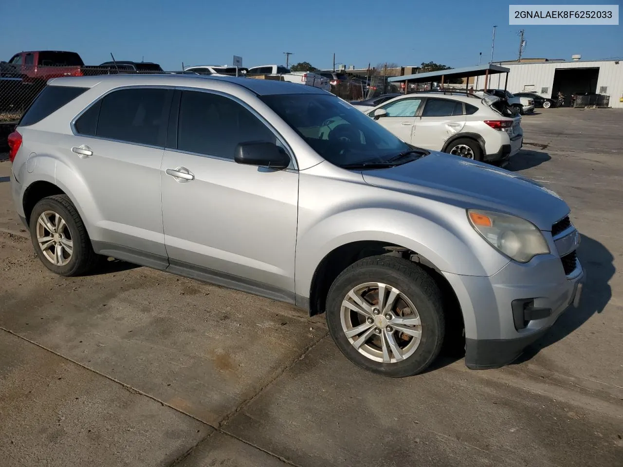 2015 Chevrolet Equinox Ls VIN: 2GNALAEK8F6252033 Lot: 71350634