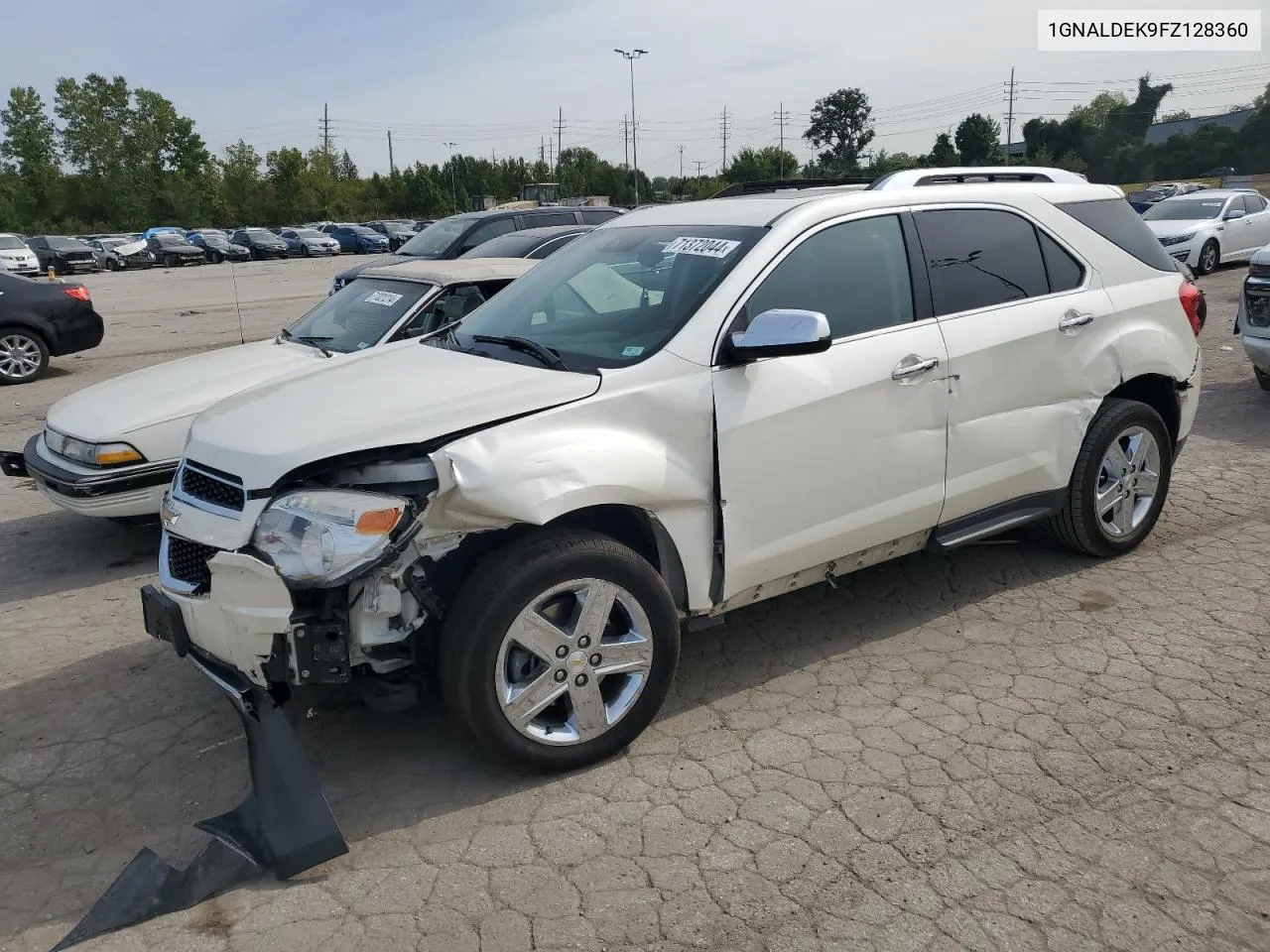 2015 Chevrolet Equinox Ltz VIN: 1GNALDEK9FZ128360 Lot: 71372044