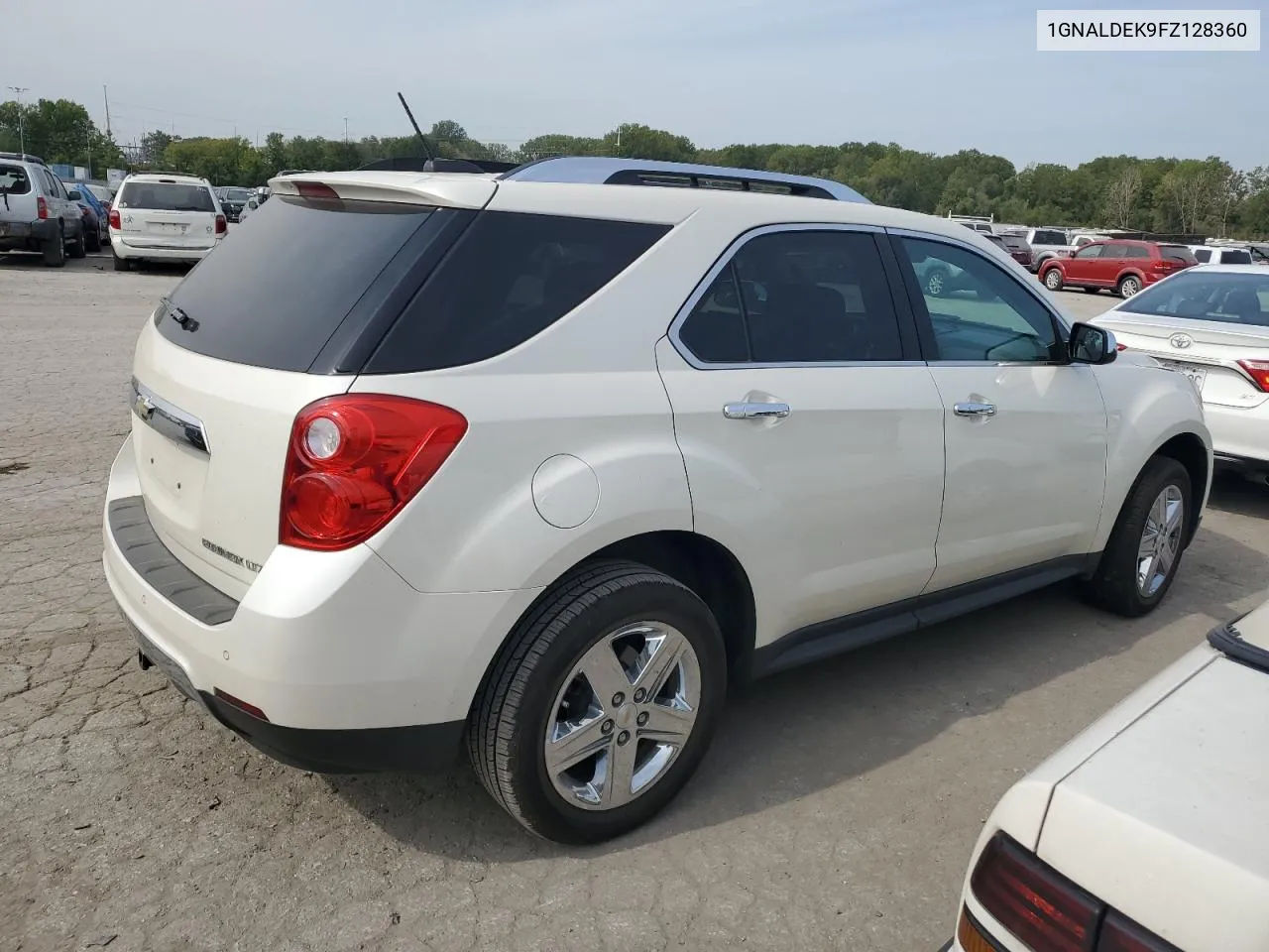 2015 Chevrolet Equinox Ltz VIN: 1GNALDEK9FZ128360 Lot: 71372044