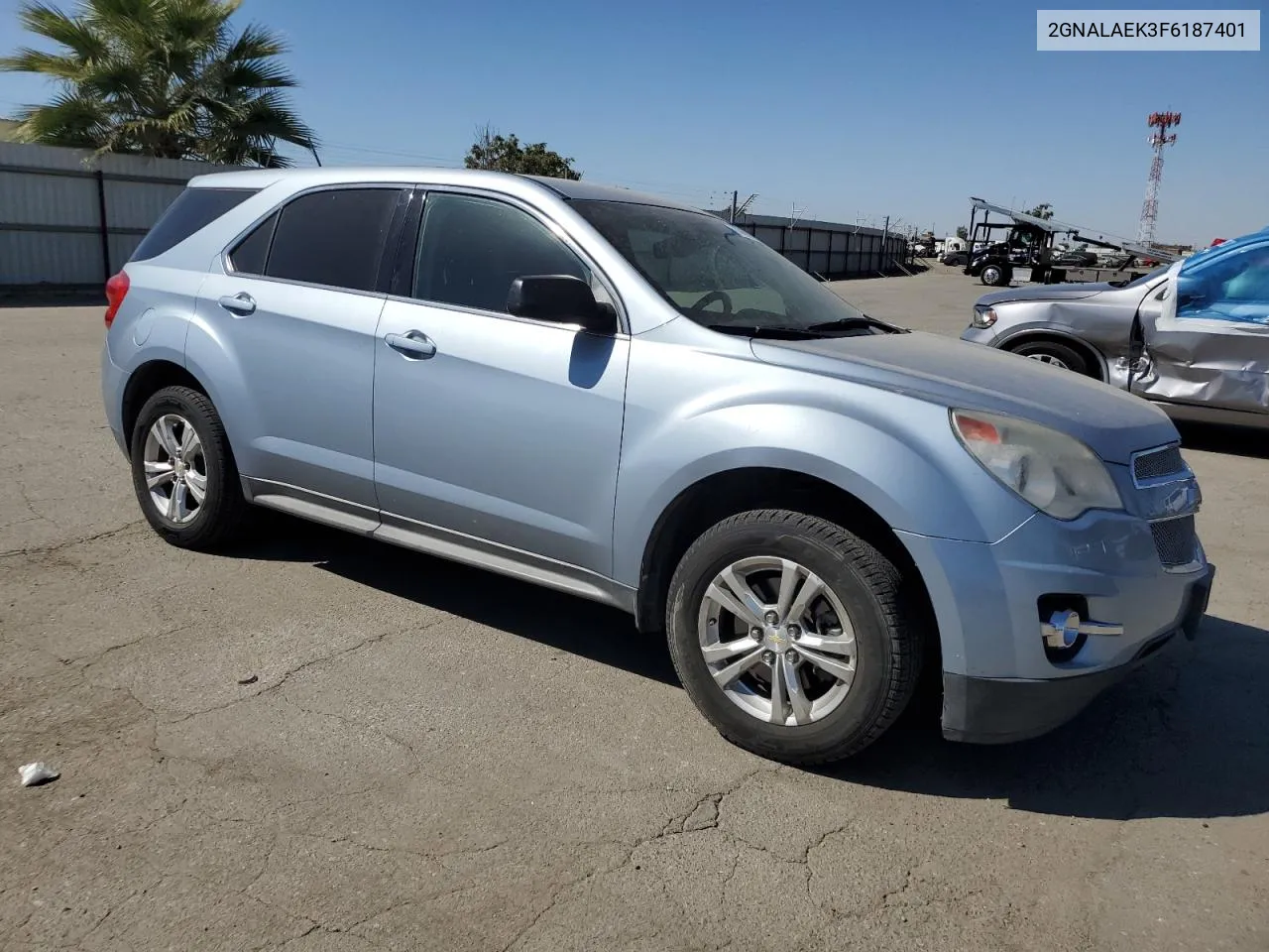 2015 Chevrolet Equinox Ls VIN: 2GNALAEK3F6187401 Lot: 71451184