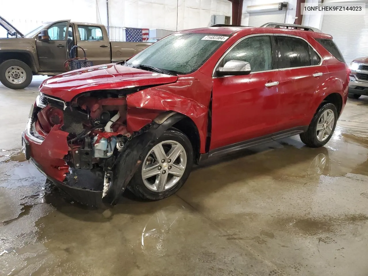 2015 Chevrolet Equinox Ltz VIN: 1GNFLHEK9FZ144023 Lot: 71482384