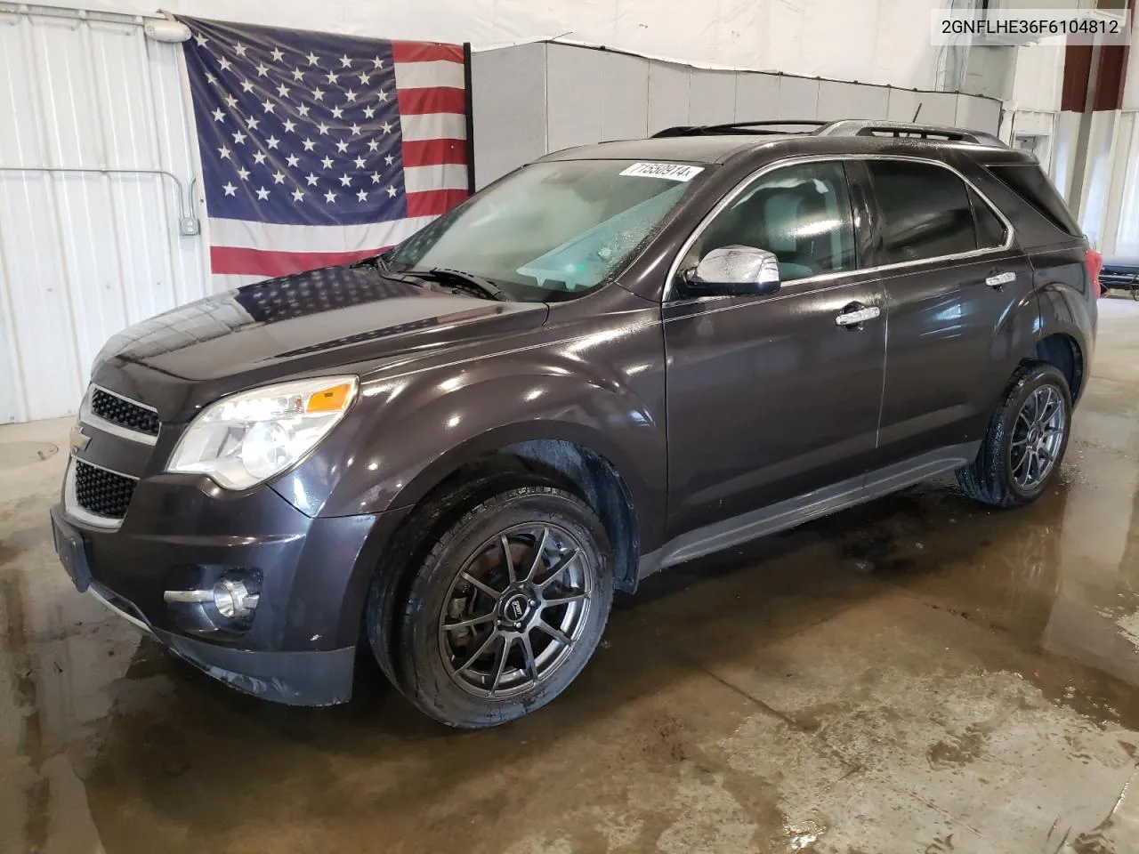 2015 Chevrolet Equinox Ltz VIN: 2GNFLHE36F6104812 Lot: 71550914