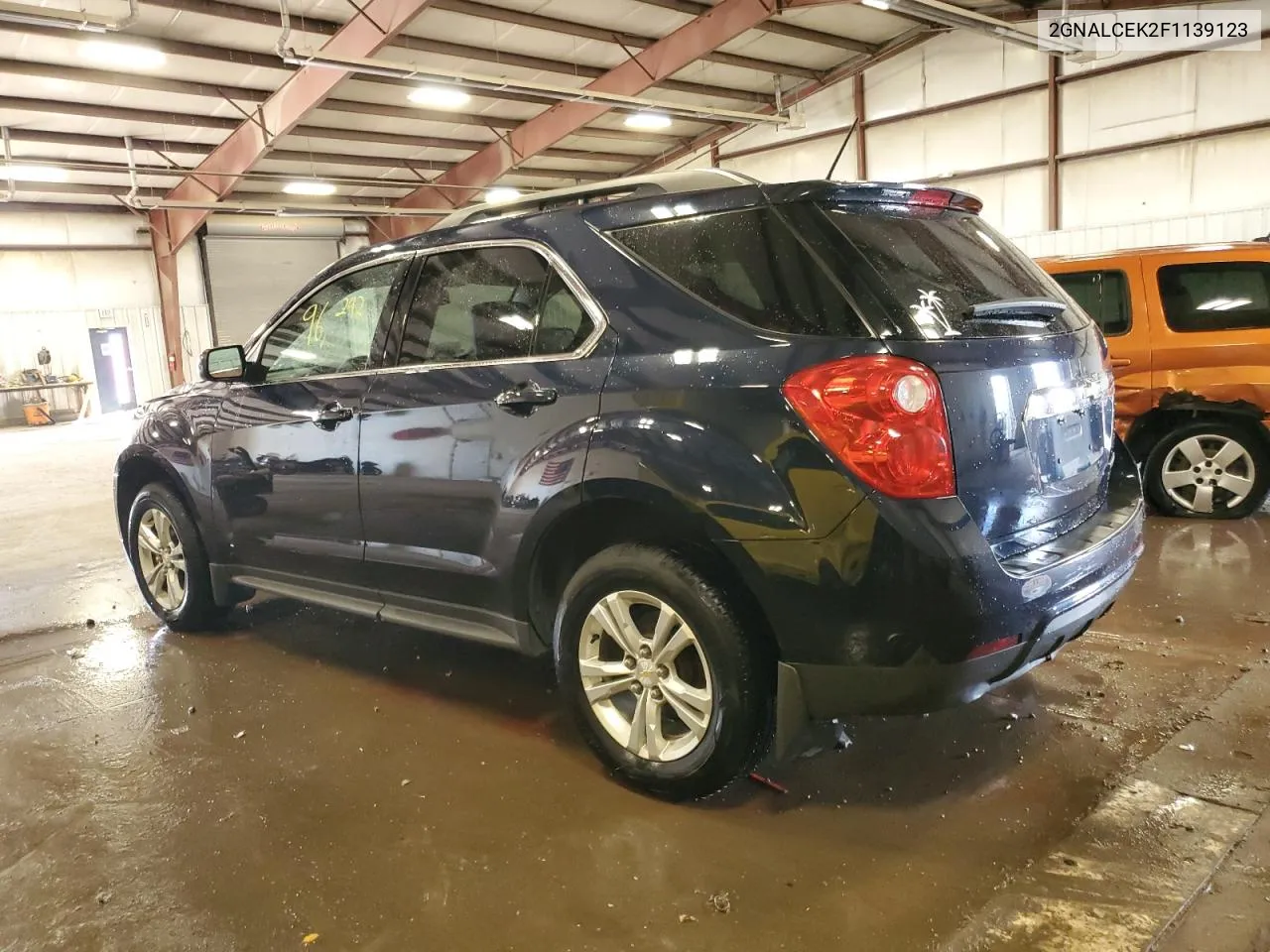 2015 Chevrolet Equinox Lt VIN: 2GNALCEK2F1139123 Lot: 71596994