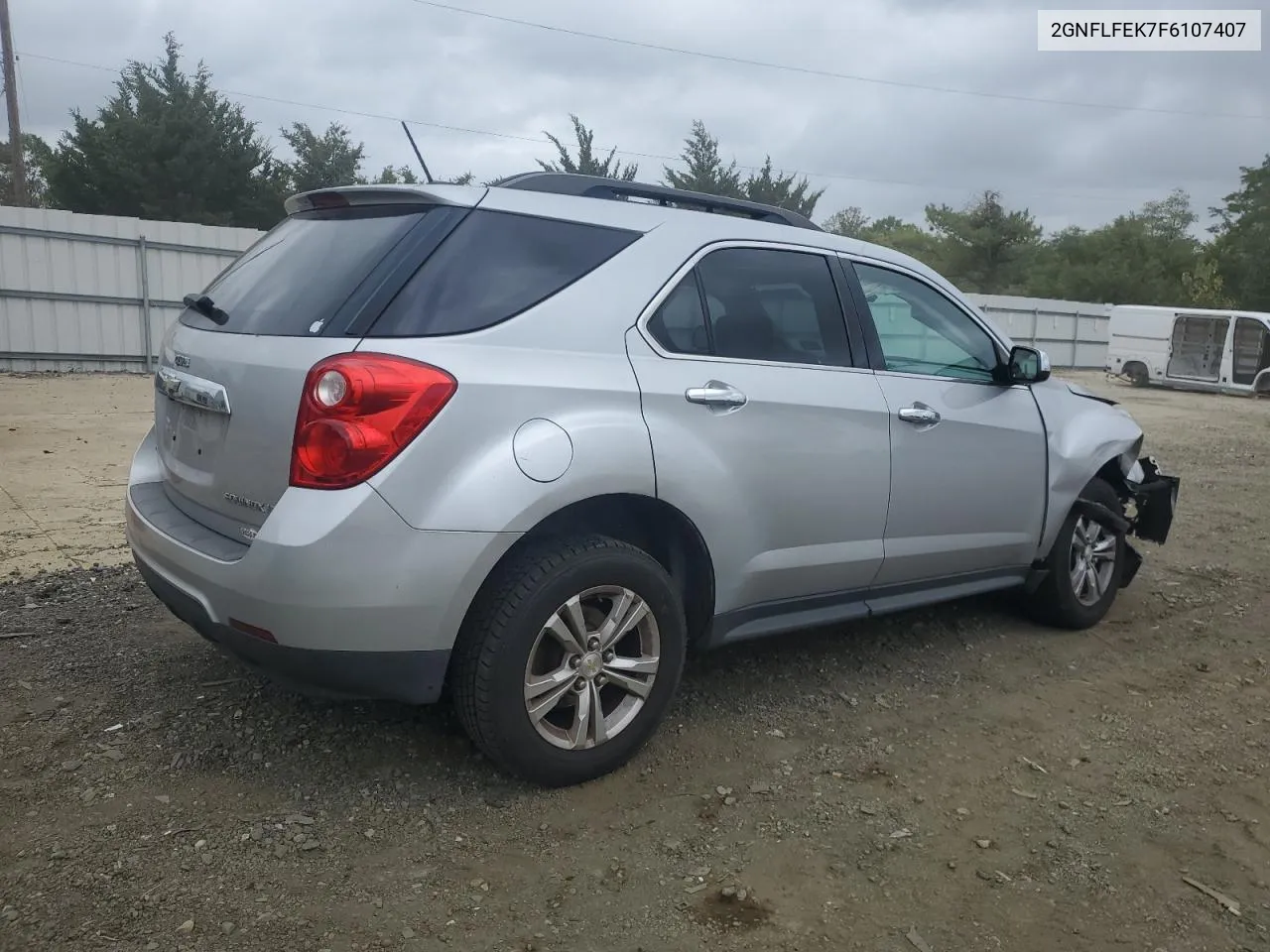 2015 Chevrolet Equinox Lt VIN: 2GNFLFEK7F6107407 Lot: 71762284