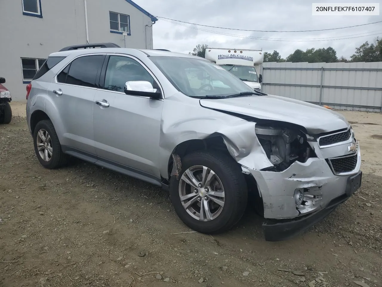 2015 Chevrolet Equinox Lt VIN: 2GNFLFEK7F6107407 Lot: 71762284