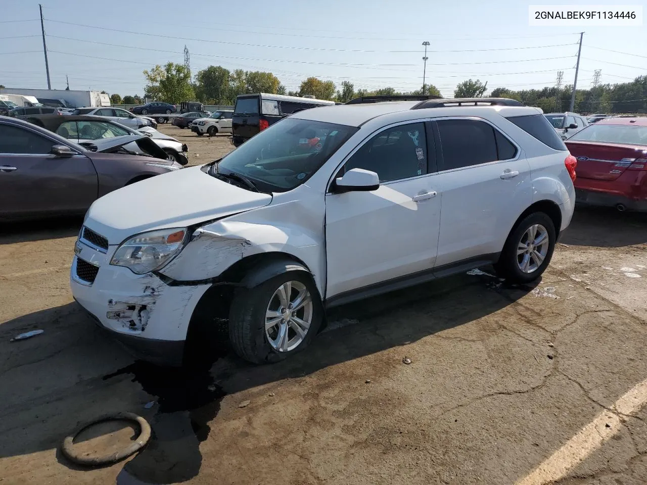 2GNALBEK9F1134446 2015 Chevrolet Equinox Lt