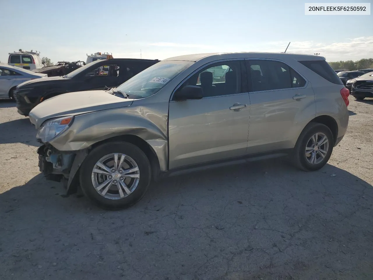 2015 Chevrolet Equinox Ls VIN: 2GNFLEEK5F6250592 Lot: 72158714