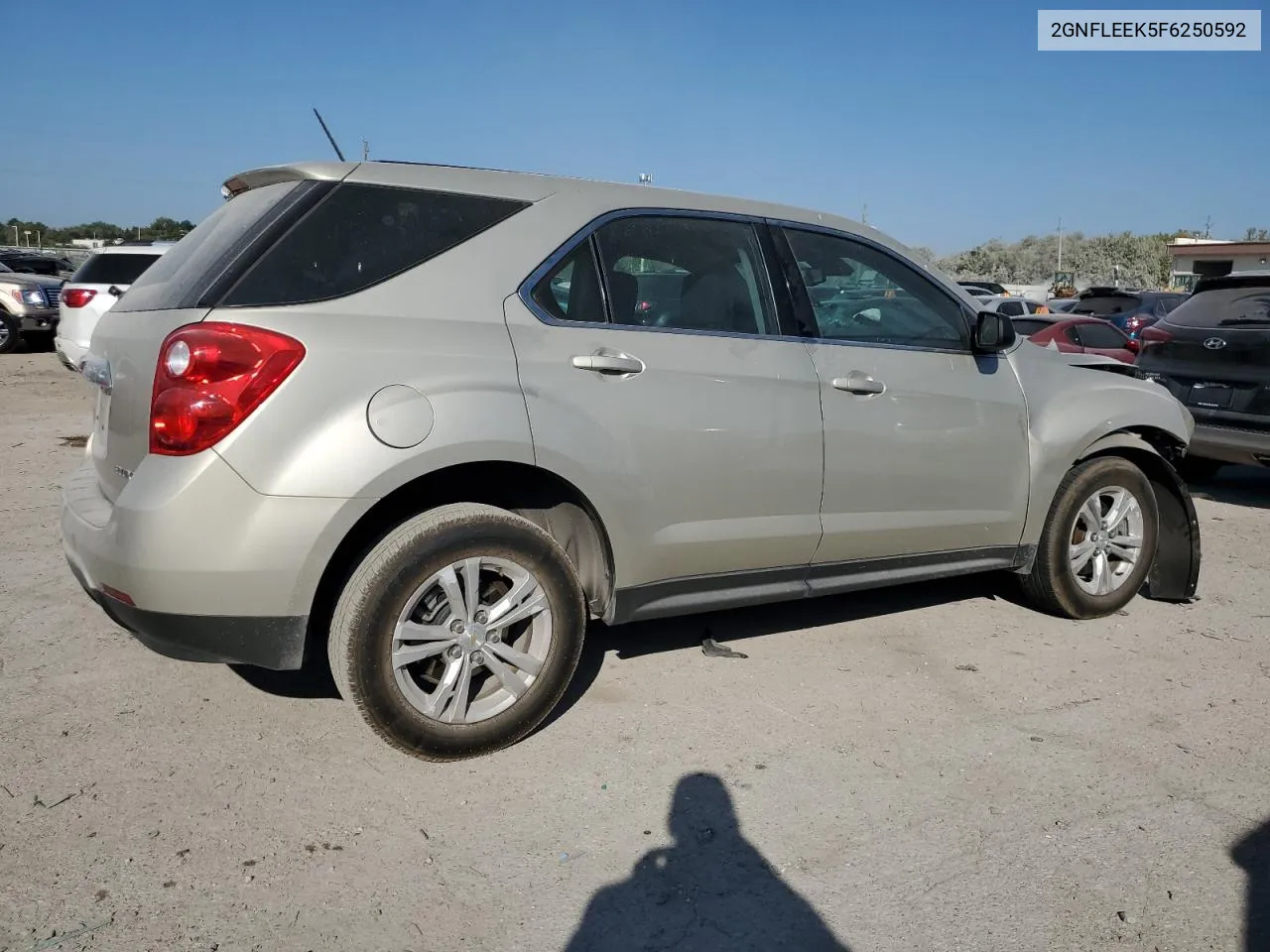 2015 Chevrolet Equinox Ls VIN: 2GNFLEEK5F6250592 Lot: 72158714