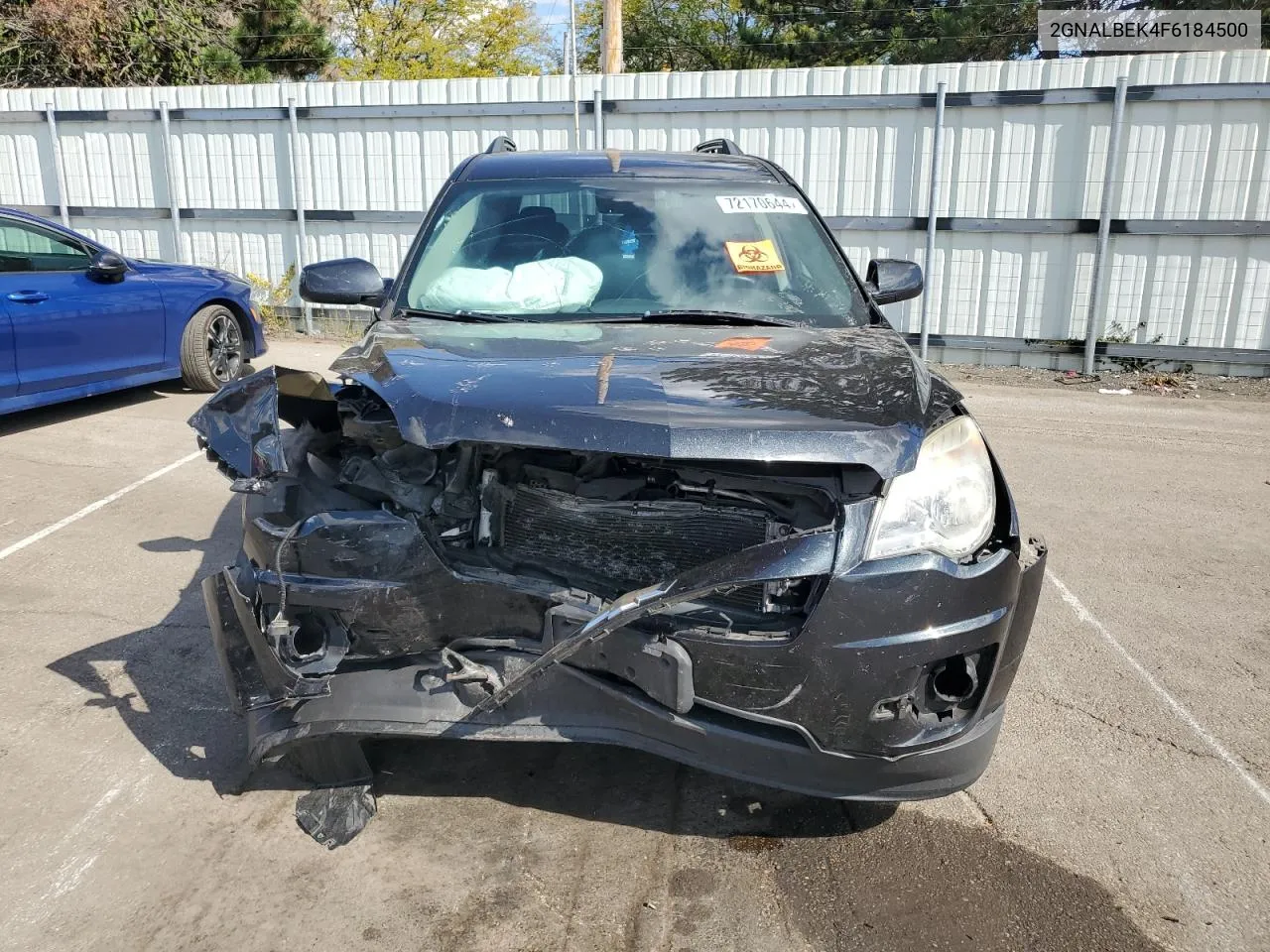 2GNALBEK4F6184500 2015 Chevrolet Equinox Lt