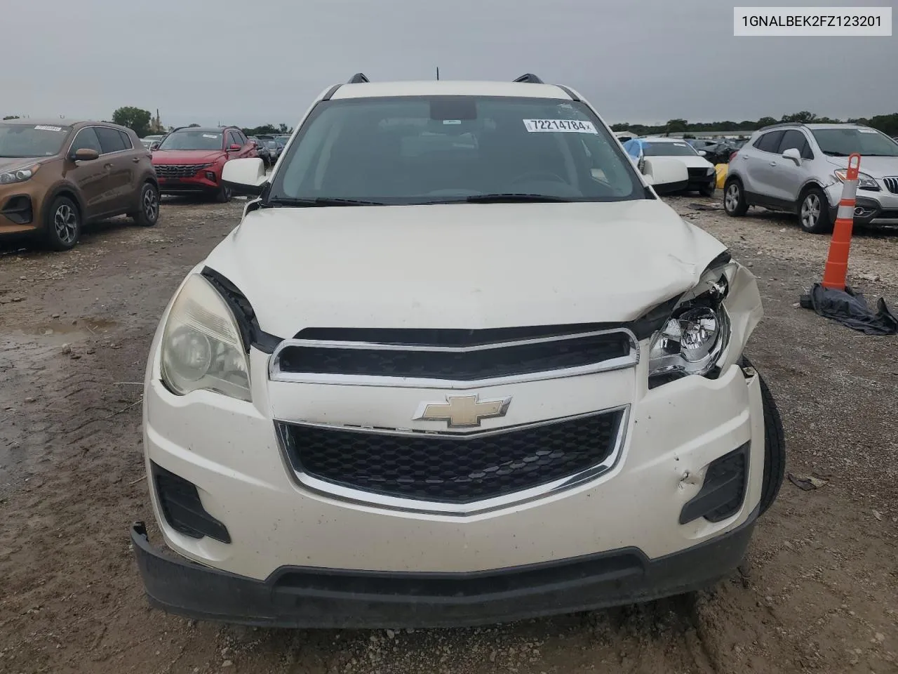 2015 Chevrolet Equinox Lt VIN: 1GNALBEK2FZ123201 Lot: 72214784