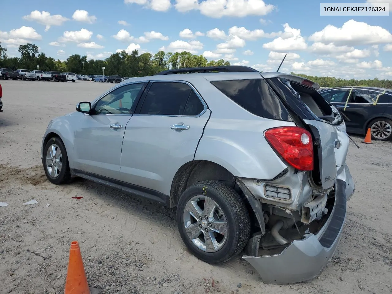 2015 Chevrolet Equinox Lt VIN: 1GNALCEK3FZ126324 Lot: 72256744