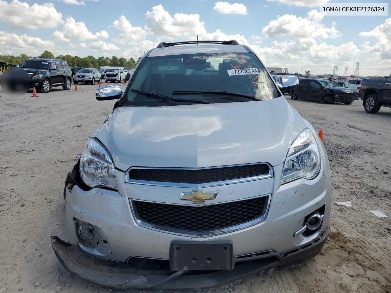 2015 Chevrolet Equinox Lt VIN: 1GNALCEK3FZ126324 Lot: 72256744