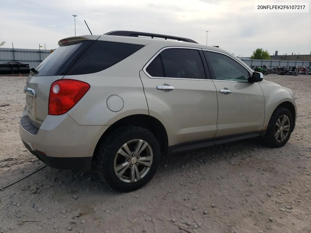 2015 Chevrolet Equinox Lt VIN: 2GNFLFEK2F6107217 Lot: 72256954