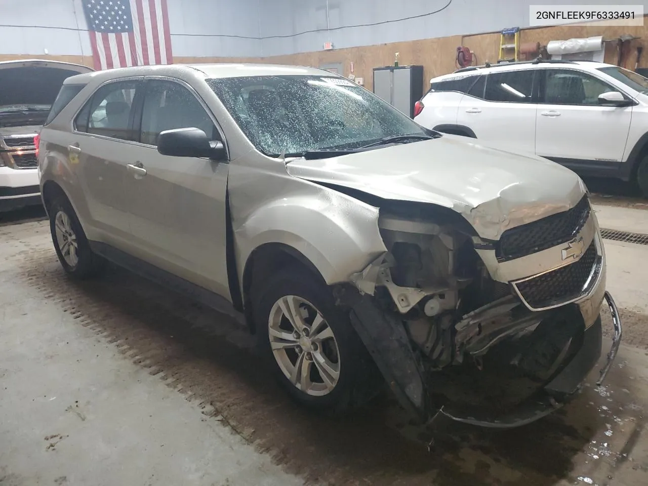 2015 Chevrolet Equinox Ls VIN: 2GNFLEEK9F6333491 Lot: 72308684