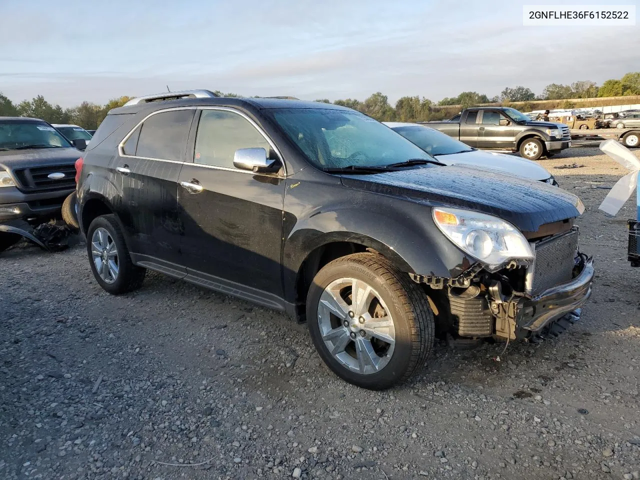 2015 Chevrolet Equinox Ltz VIN: 2GNFLHE36F6152522 Lot: 72343734