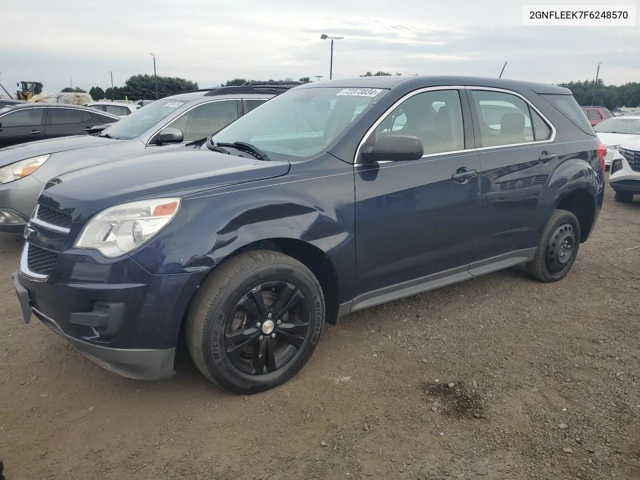 2015 Chevrolet Equinox Ls VIN: 2GNFLEEK7F6248570 Lot: 72373034