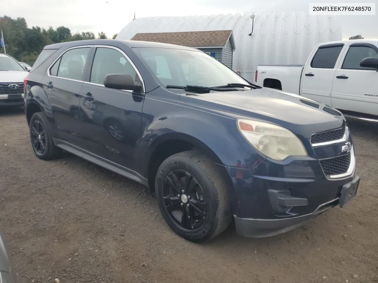 2015 Chevrolet Equinox Ls VIN: 2GNFLEEK7F6248570 Lot: 72373034