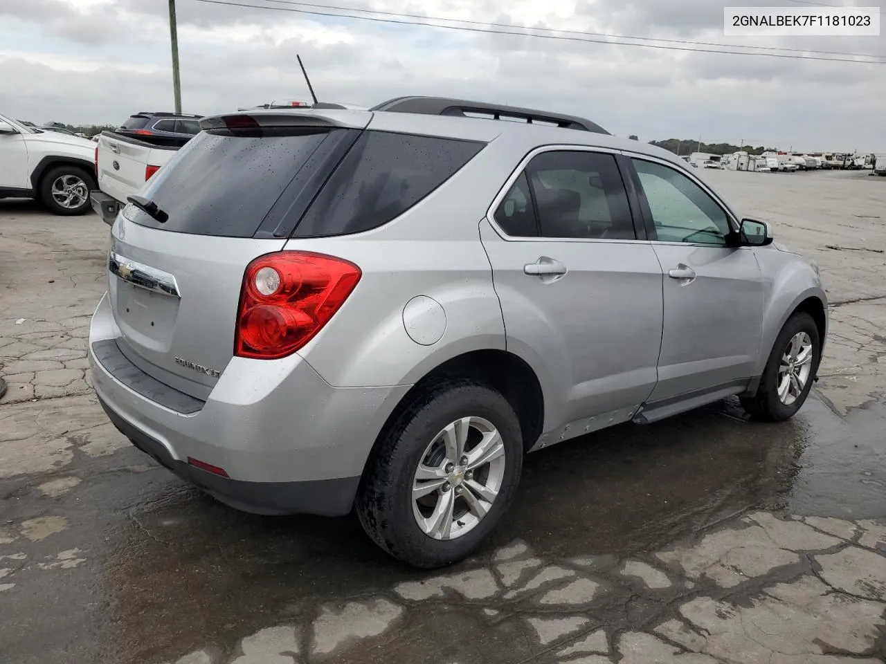 2015 Chevrolet Equinox Lt VIN: 2GNALBEK7F1181023 Lot: 72512754