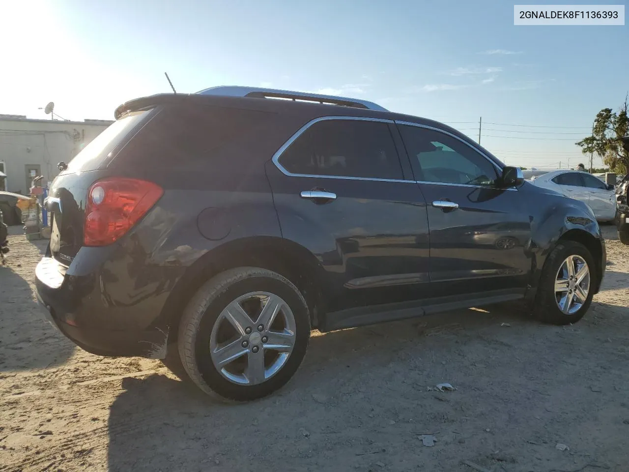 2015 Chevrolet Equinox Ltz VIN: 2GNALDEK8F1136393 Lot: 72530524