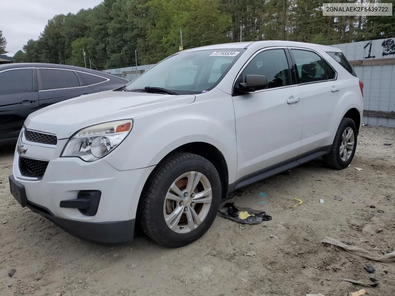 2GNALAEK2F6439722 2015 Chevrolet Equinox Ls