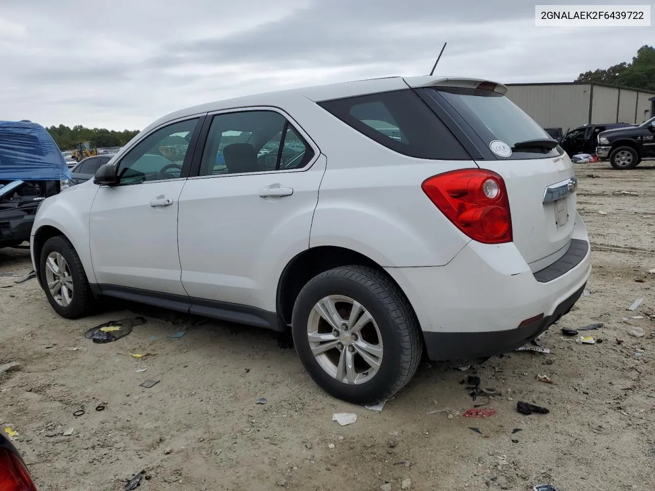 2GNALAEK2F6439722 2015 Chevrolet Equinox Ls