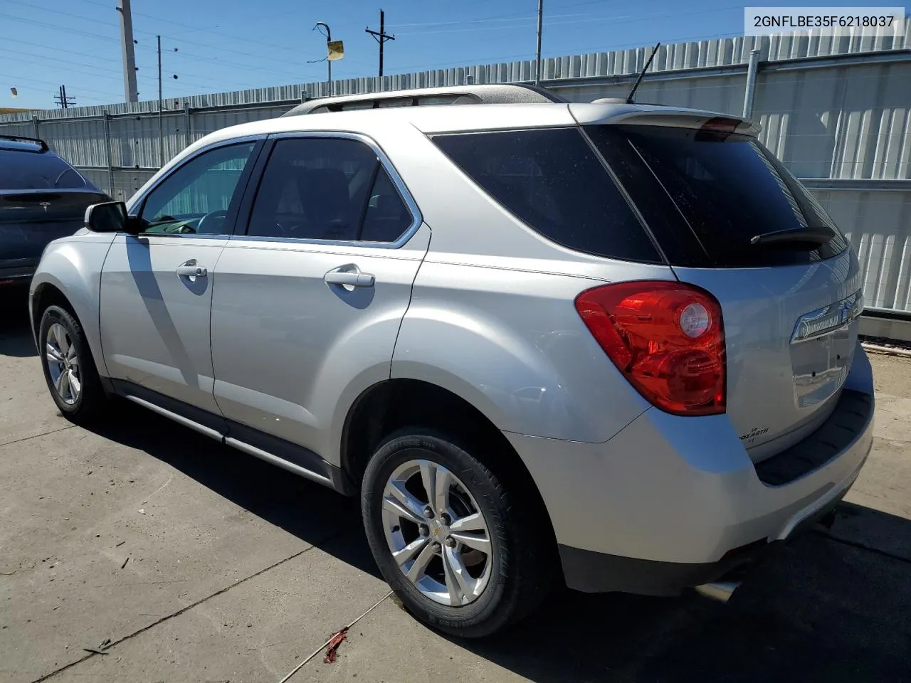 2015 Chevrolet Equinox Lt VIN: 2GNFLBE35F6218037 Lot: 72811444