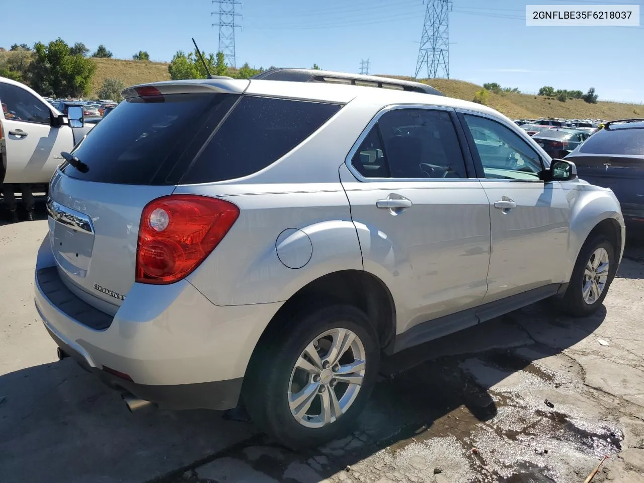 2015 Chevrolet Equinox Lt VIN: 2GNFLBE35F6218037 Lot: 72811444