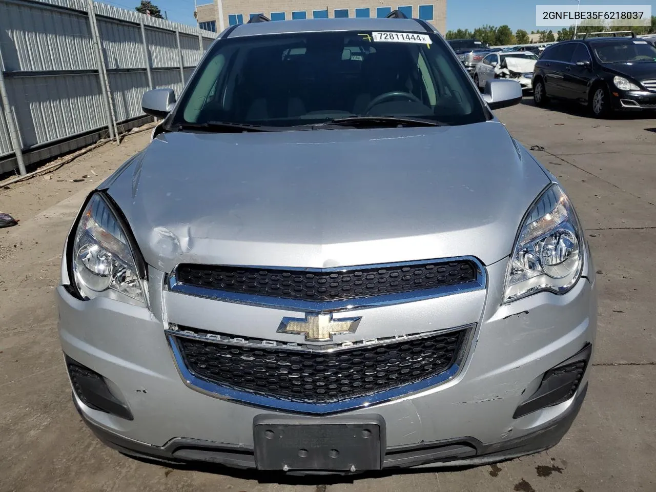 2015 Chevrolet Equinox Lt VIN: 2GNFLBE35F6218037 Lot: 72811444