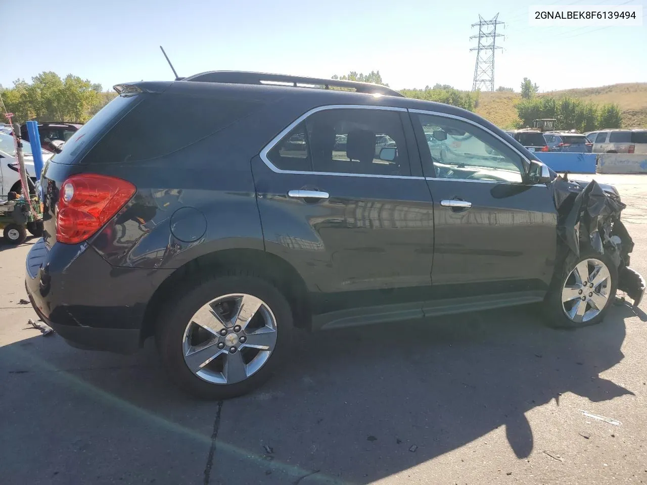 2GNALBEK8F6139494 2015 Chevrolet Equinox Lt