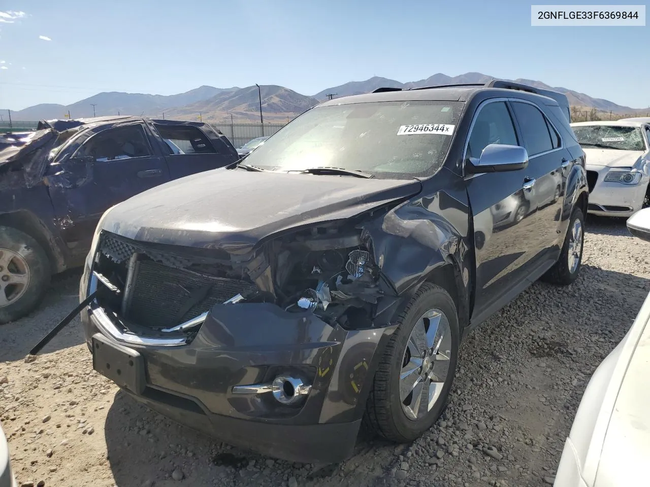 2015 Chevrolet Equinox Lt VIN: 2GNFLGE33F6369844 Lot: 72946344