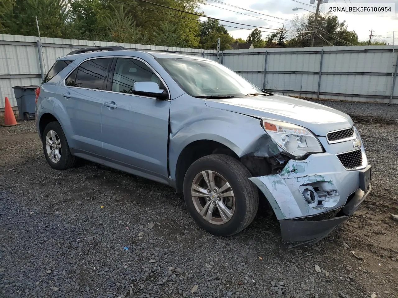 2015 Chevrolet Equinox Lt VIN: 2GNALBEK5F6106954 Lot: 72947814