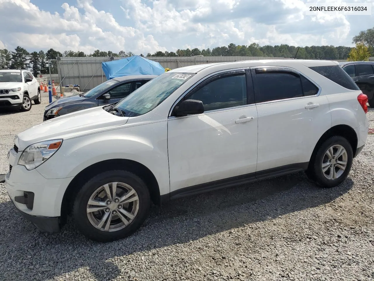 2015 Chevrolet Equinox Ls VIN: 2GNFLEEK6F6316034 Lot: 72961474