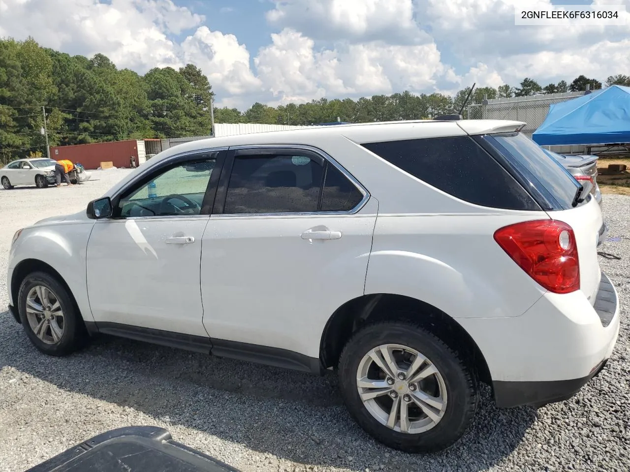 2015 Chevrolet Equinox Ls VIN: 2GNFLEEK6F6316034 Lot: 72961474