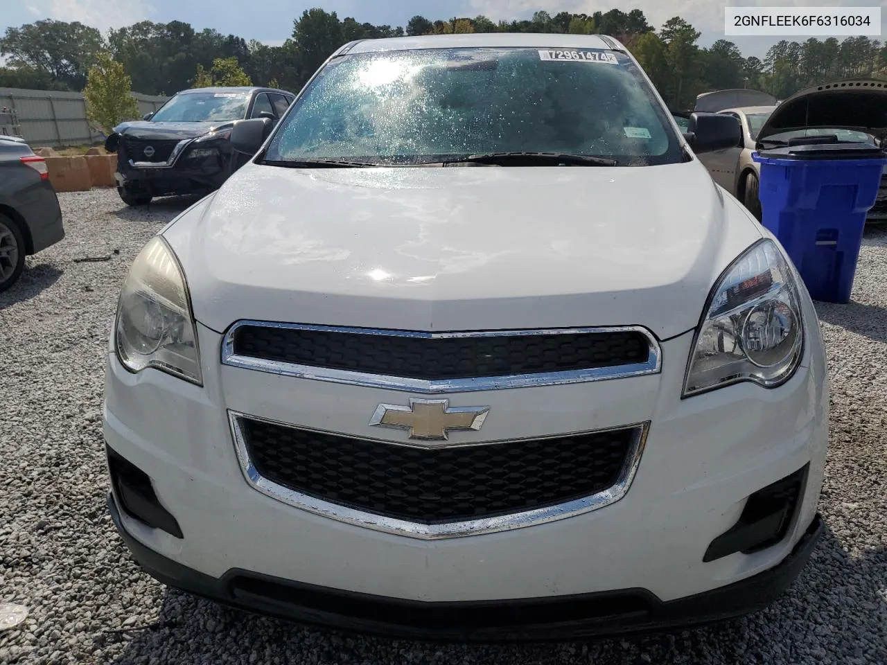 2GNFLEEK6F6316034 2015 Chevrolet Equinox Ls