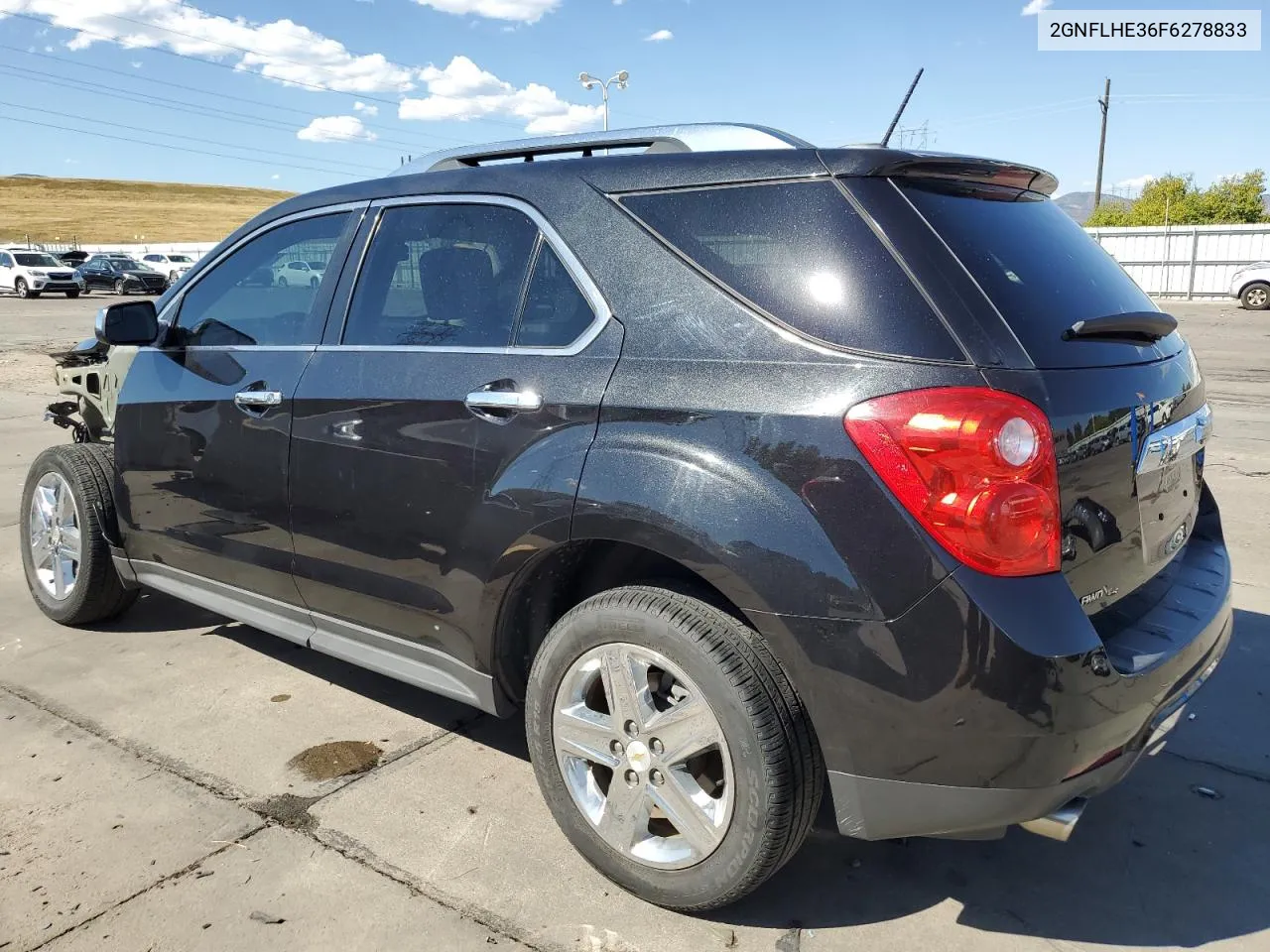 2015 Chevrolet Equinox Ltz VIN: 2GNFLHE36F6278833 Lot: 73032904