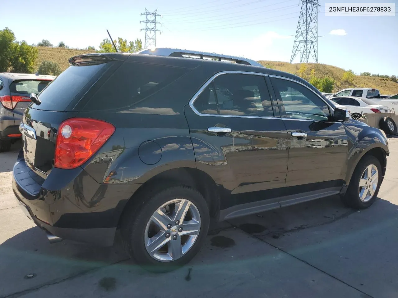 2015 Chevrolet Equinox Ltz VIN: 2GNFLHE36F6278833 Lot: 73032904