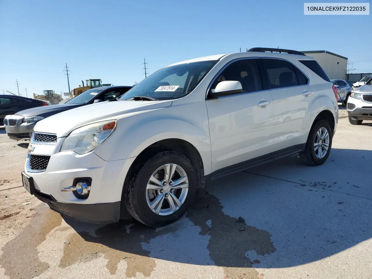 2015 Chevrolet Equinox Lt VIN: 1GNALCEK9FZ122035 Lot: 73047814