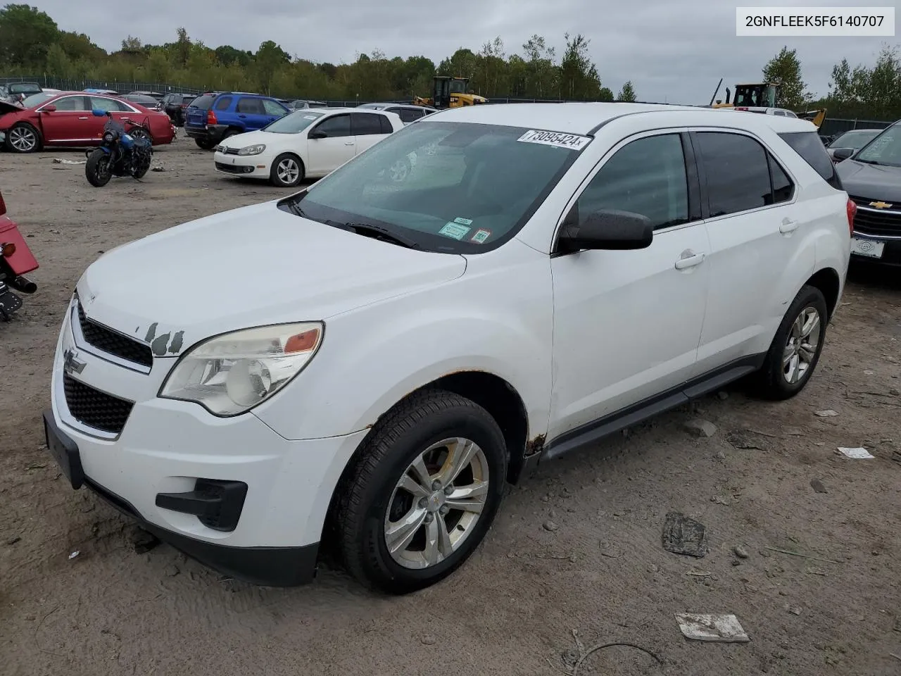 2015 Chevrolet Equinox Ls VIN: 2GNFLEEK5F6140707 Lot: 73095424