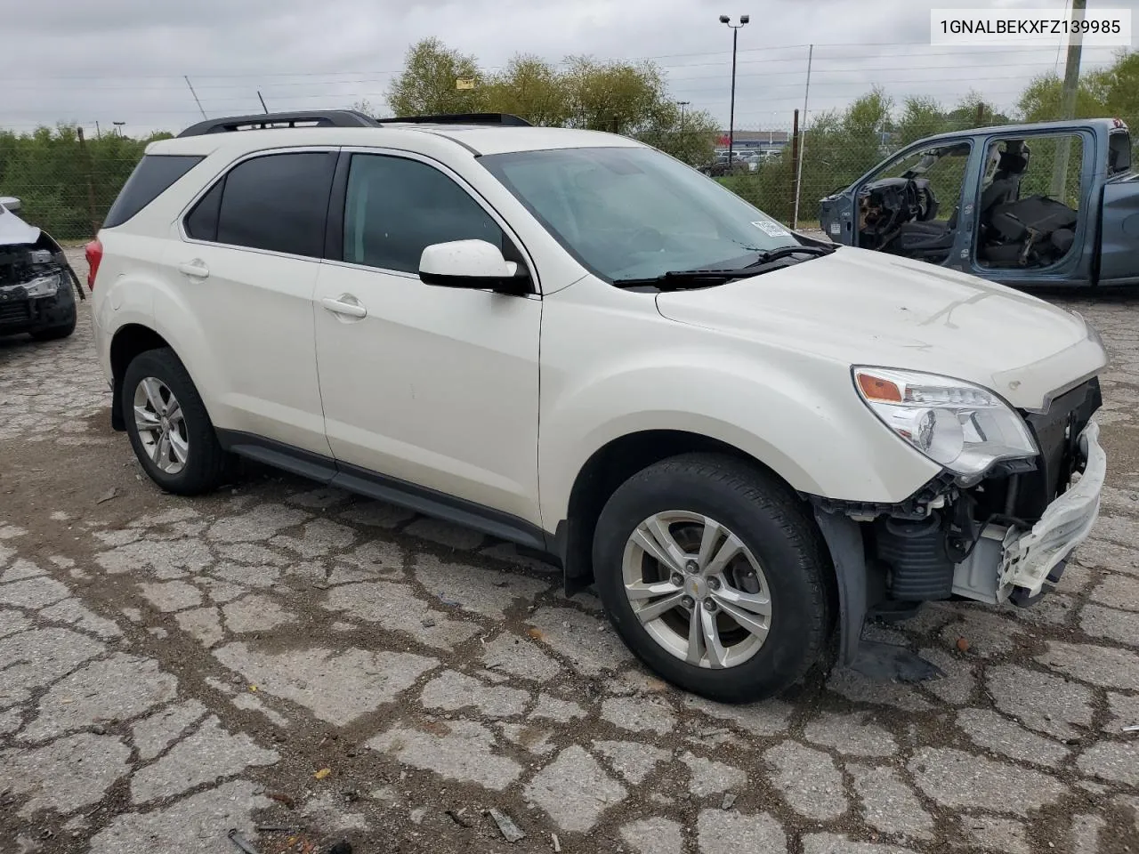 1GNALBEKXFZ139985 2015 Chevrolet Equinox Lt