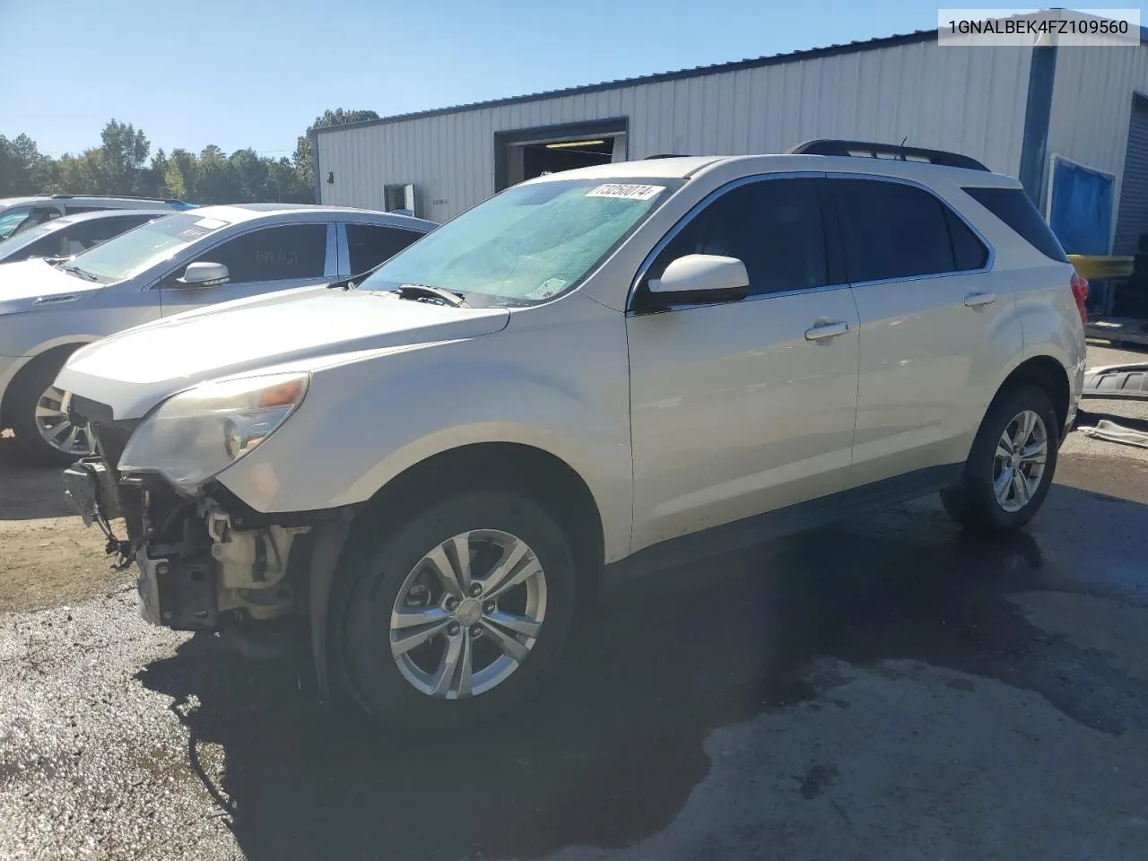 2015 Chevrolet Equinox Lt VIN: 1GNALBEK4FZ109560 Lot: 73250074