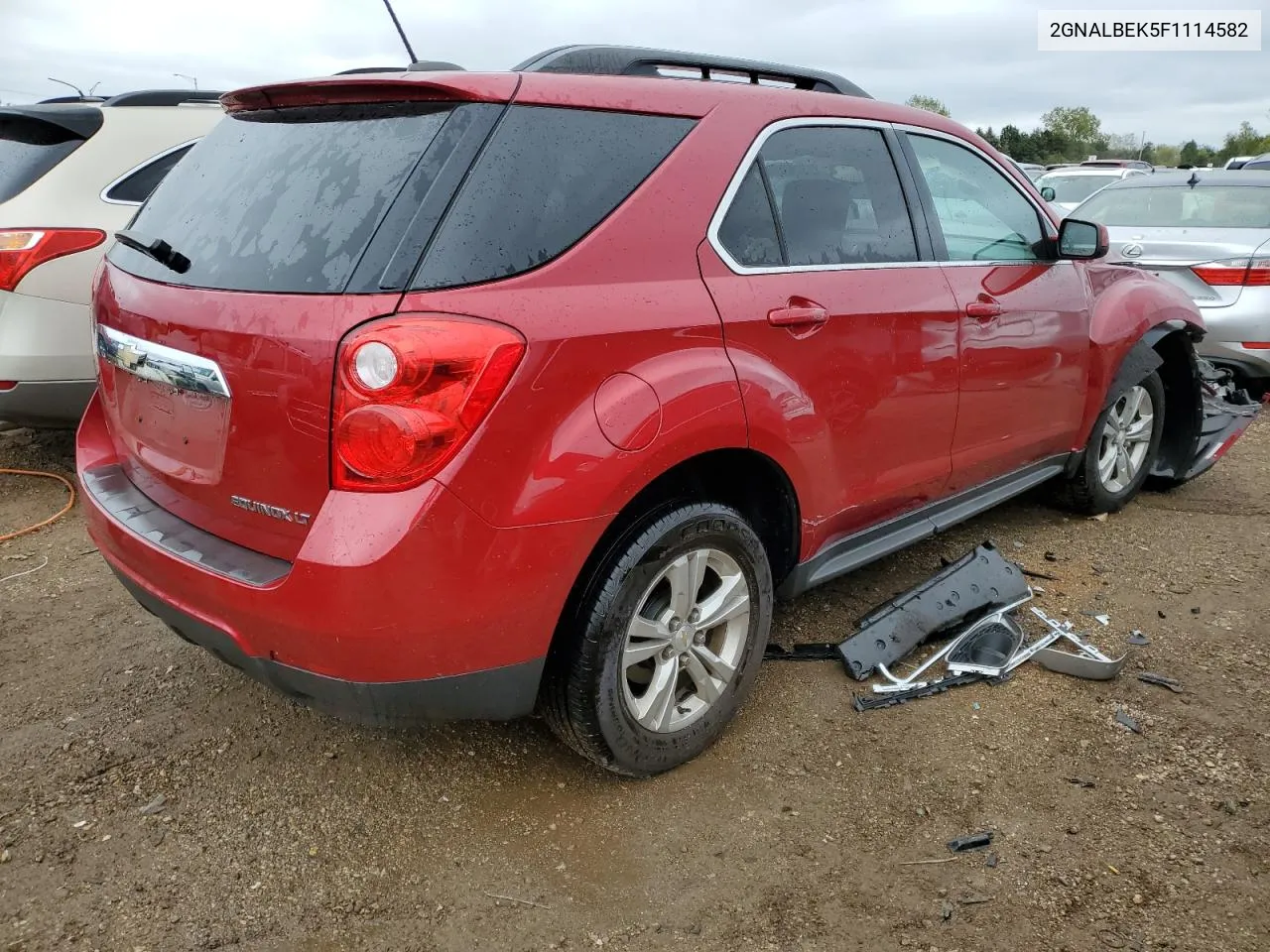 2015 Chevrolet Equinox Lt VIN: 2GNALBEK5F1114582 Lot: 73298254