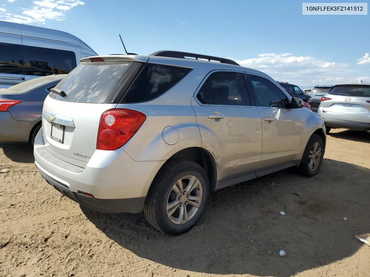 2015 Chevrolet Equinox Lt VIN: 1GNFLFEK3FZ141512 Lot: 73494854