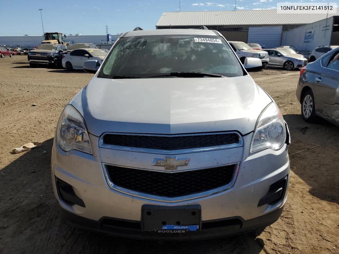 1GNFLFEK3FZ141512 2015 Chevrolet Equinox Lt